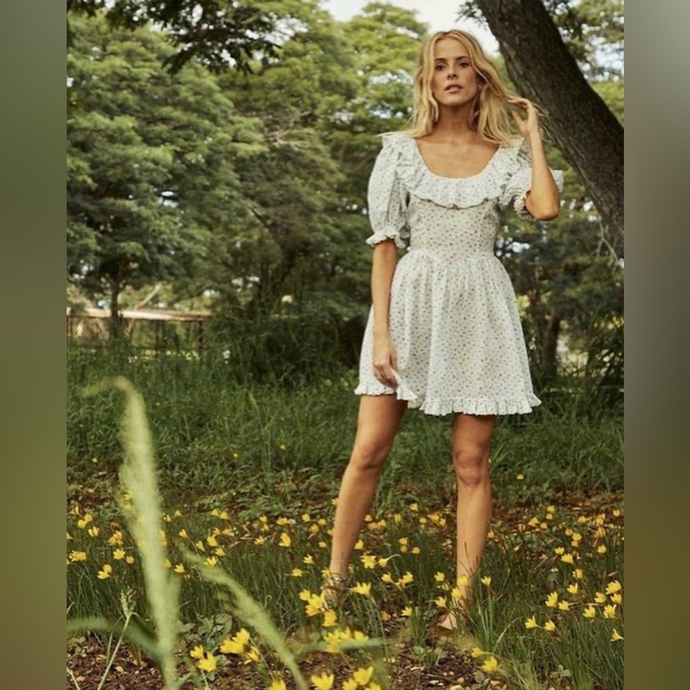 Doên Blume Spring Parc Monceau Dress Sz Small
